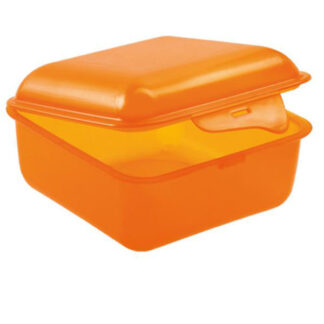 CONTENITORE MERENDA         14x14 h 7,0 COSMOPLAST 503 CONTENITORI PLASTICA         C COSMOPLAST