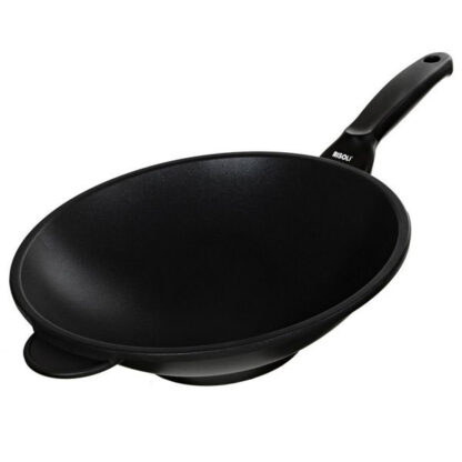WOK 1 MANICO                  cm 32 EXPLORA RISOLI 000080/32TPO PENTOLE RISOLI'              C RISOLI