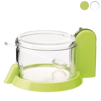 FORMAGGIERA C/CUCCHIAIO BIANCO   cm 15 h 8 GUZZINI 165054-11 GUZZINI                      C GUZZINI