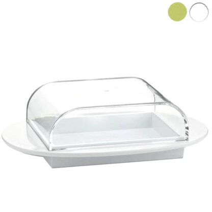 CONTENITORE BURRO VERDE       cm 20x10 h 6 GUZZINI 162356-84 GUZZINI                      C GUZZINI