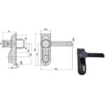 COMANDO ESTERNO MANIGLIONI         07078-68-0 CISA 07078-68-0 CISA ANTIPANICO              S CISA