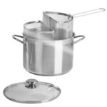 BIPASTA INOX                       cm 24 BARAZZONI 421049524 PENTOLE ACCIAIO BARAZZONI    C
