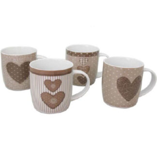 TAZZA MUG SHABBY                        MASTERCASA 52944 TAZZE CERAMICA               C MASTER CASA