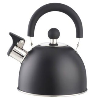 BOLLITORE INOX FISCHIO NERO SATINATO     l 1,5 EVA 013771 BOLLITORI                    C EVA