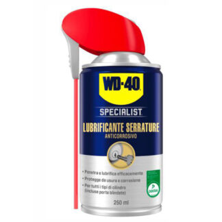 LUBRIFICANTE SERRATUR.SPRAY ml 250 SPECIALIST WD40 39308-39303 OLI E ADDITIVI VARI          F WD 40