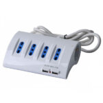 MULTIPRESA 4x2PT 2xSK 2xUSB LAT INT  SYNTESY 08831 SL2606 AVVOLGICAVI E PROLUNGHE      F SYNTESY