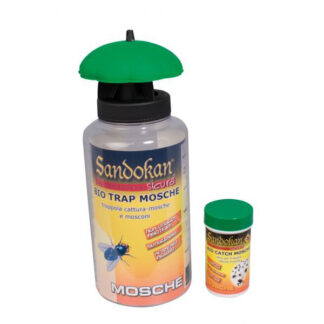 TRAPPOLA ECOLOGICA MOSCHE                 SANDOKAN 7646 TRAPPOLE INSETTI             C SANDOKAN