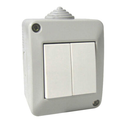 DEVIATORE ESTERNO DOPPIO FG12308 DEVIATORI E PRESE ESTERNI    F FAEGAE