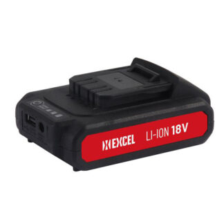 BATTERIA LITIO V.18,0            TB18P EXCEL 09124 CD09-2180T Bat ELETTROUTENSILI EXCEL        F EXCEL