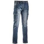 PANTALONE JEANS BLU W. M       CARGO STONE DIADORA 172115-C6207 INDUMENTI LAVORO             F