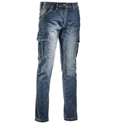 PANTALONE JEANS BLU W. XXL     CARGO STONE DIADORA 172115-C6207 INDUMENTI LAVORO             F DIADORA