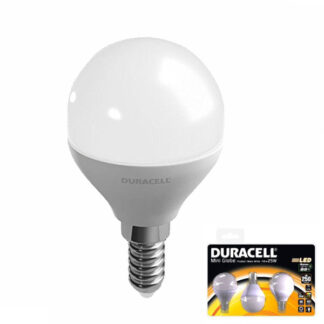 LAMPADA LED GLOBO E14 W 3,8 2700K    Pz 3 DURACELL M4TLED3DU LAMPADINE                    F DURACELL LIGHTING