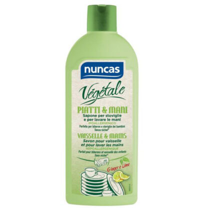 DETERSIVO PIATTI VEGETALE           ml  500 NUNCAS F1  4001060 NUNCAS                       C NUNCAS