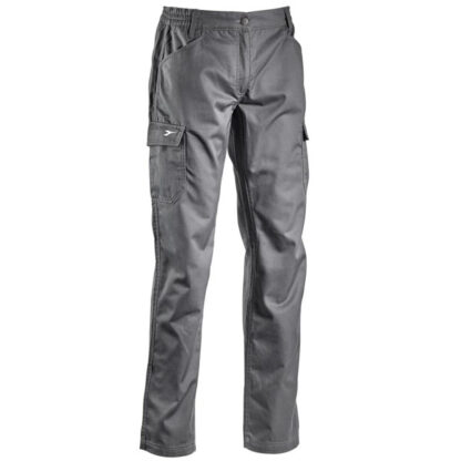 PANTALONE COTONE GRIGIO M            LEVEL DIADORA 173550.C06 75070 INDUMENTI LAVORO             F DIADORA