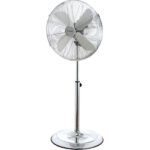 VENTILATORE PAVIMENTO CROMO 400      SYNTESY 09148 FGSB-16 VENTILATORI E CONDIZIONATORI C SYNTESY