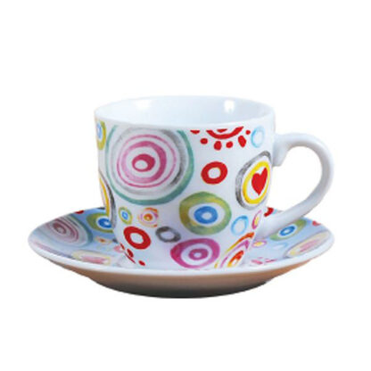 TAZZA CAFFE GAIA                      Pz.6 BORELLA 22771 TAZZE CERAMICA               C BORELLA