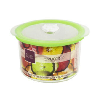 CONTENITORE SOTTOVUOTO TONDO        l 0,6 SVUOTINO 6310 06 71 MACCHINE SOTTOVUOTO          C SVUOTINO