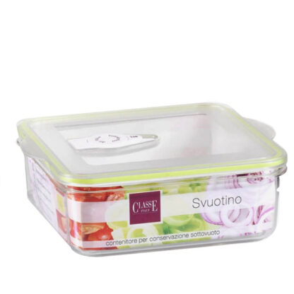 CONTENITORE SOTTOVUOTO QUADRO       l 1,0 SVUOTINO 6312 10 53 MACCHINE SOTTOVUOTO          C SVUOTINO