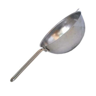 SCOLAPASTA INOX CON MANICO           cm 14 MONTINI 216L SCOLAPASTA                   C MONTINI GUERINO