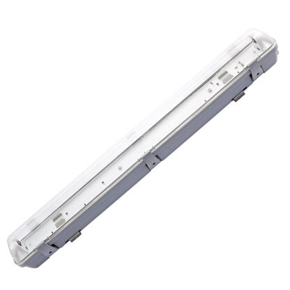 PLAFONIERA RETTANGOLARE STAGNA 2 TUBI cm 127 LD0WPF212 LAMPADE STATICHE             F SHOT