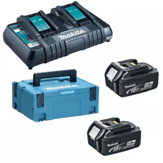 KIT CARICABATTERIA + BATTERIE V.18x2        MAKITA 197629-2 MAKITA ELETTROUTENSILI       F MAKITA