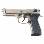 PISTOLA SCACCIACANI PUNISHER P92 CROMO     DEFENCE 06069 AUTODIFESA E ACCESSORI       S DEFENCE SYSTEM