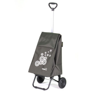 CARRELLO SPESA TEL. KAKI   l 38 27x37 h 101 GARMOL 260MIC34 CARRELLI SPESA               C GARMOL