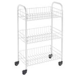 CARRELLO P.3 SIENA          cm 41x23 h 63 METALTEX 34.06.33 CARRELLI DOMESTICI           C METALTEX