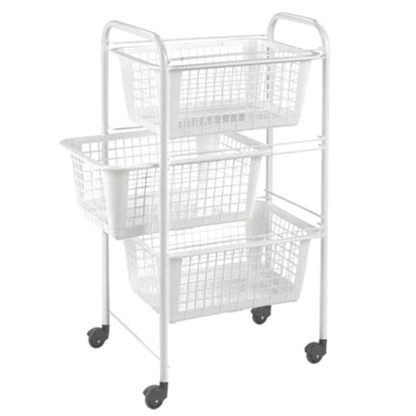 CARRELLO P.3 SAN DIEGO      cm 30x38 h 68 METALTEX 34.18.03 CARRELLI DOMESTICI           C METALTEX