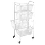CARRELLO P.4 MIAMI          cm 30x38 h 83 METALTEX 34.18.04 CARRELLI DOMESTICI           C METALTEX