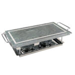 PIETRA OLLARE IMPUGNATURE C/PIEDI SET    19x37 EVA 100134 PIETRE COTTURE               C EVA