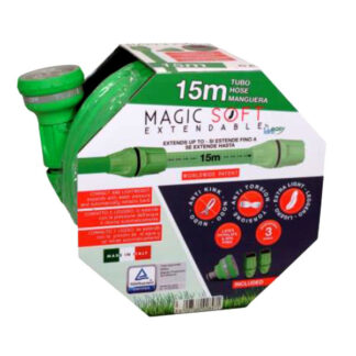 TUBO ESTENSIBILE MAGIC SOFT NEW m  3/ 7,5 IDROEASY 2827 TUBI GIARDINO                F IDROEASY