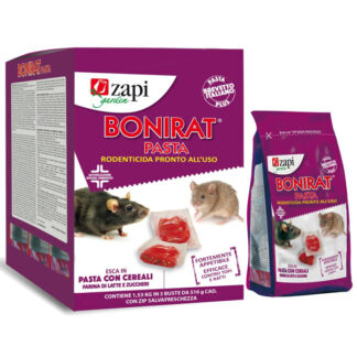 ESCA TOPI PASTA BIOCIDA BONIRAT         g 150 ZAPI 104565 TRAPPOLE TOPI                C ZAPI