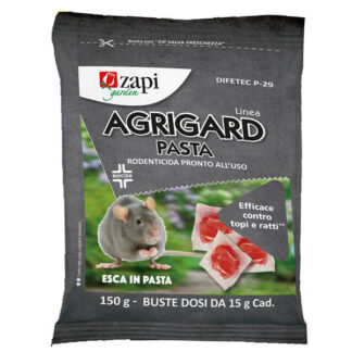 ESCA TOPI PASTA BIOCIDA                g  150 ZAPI 104910 TRAPPOLE TOPI                C ZAPI