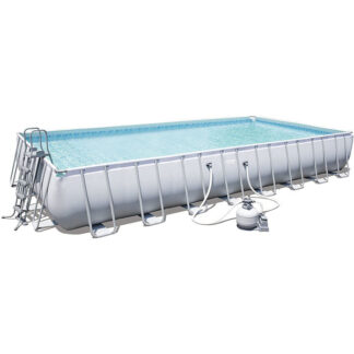 PISCINA STEEL RETT. FILTRO J7  956x488 h 132 BESTW 56623 PISCINE FUORI TERRA BESTWAY  C BESTWAY