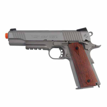 PISTOLA ARIA COMPRESSA COLT 1911 RAIL GUN  DEFENCE 180530 AUTODIFESA E ACCESSORI       S DEFENCE SYSTEM