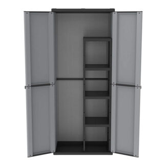 MOBILETTO PL PS 68x37,5 h 164 GRIGIO  J-LINE TERRY 1002819 MOBILETTI                    F TERRY