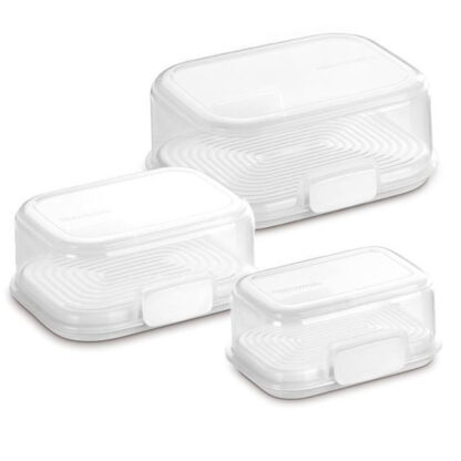 CONTENITORE RETT            Pz 3 FRESHZONE TESCOMA 891760 CONTENITORI PLASTICA         C TESCOMA