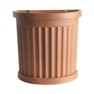 VASO ROMA MEZZALUNA COCCIO      cm 52x27 h 49 BAMA 30900 VASI PLASTICA                F BAMA