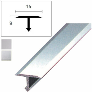 PASSATOIA T ALL ARGENTO LUCIDO       90 14x9 SPTI1409ABA09 PASSATOIE                    F MACHIERALDO