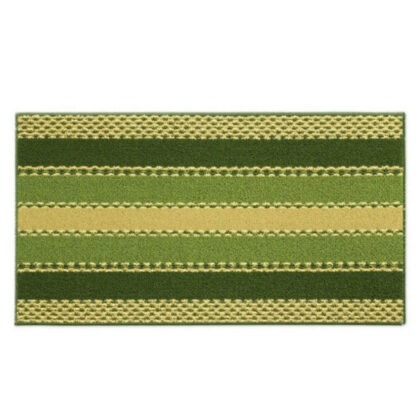 TAPPETO GEMMA VERDE               cm 50x110 EMMEVI GEMM057115GTS-D TAPPETI E PASSATOIE          C EMMEVI