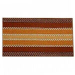 TAPPETO GEMMA MARRONE             cm 57x230 EMMEVI GEMM057240GST-C TAPPETI E PASSATOIE          C EMMEVI