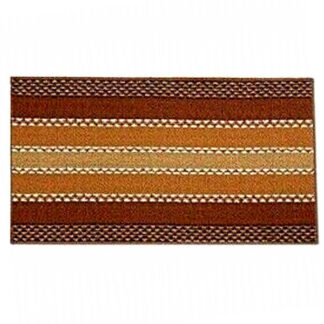 TAPPETO GEMMA MARRONE             cm 50x 75 EMMEVI GEMM050080GST-C TAPPETI E PASSATOIE          C EMMEVI