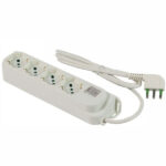 MULTIPRESA 4x2PT SK BIANCO INT   RETAIL 474204 FME 474204 AVVOLGICAVI E PROLUNGHE      F FME