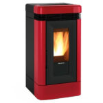 STUFA PELLET LUCIA PLUS        BORDEAUX EXTRAFLAME 1283250 - 4 S STUFE PELLET                 F EXTRAFLAME