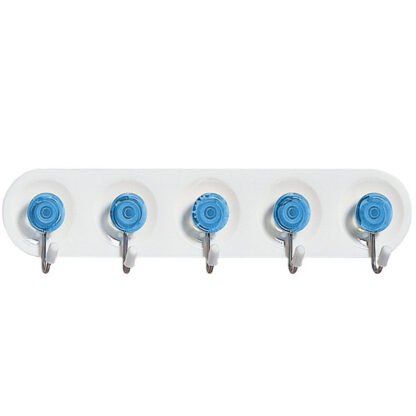 GANCIO STROFINACCI 5P ACCIAIO cm 18,5x4,5 ELIPLAST 104/1 GANCI CASA                   C ELIPLAST