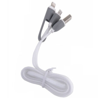 CAVO USB RICARICA SMARTPHONE/APPLE     ELECTRALINE 500332 SPINE E ADATTATORI TELEFONO  F ELECTRALINE