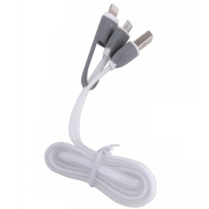 CAVO USB RICARICA SMARTPHONE/APPLE     ELECTRALINE 500332 SPINE E ADATTATORI TELEFONO  F ELECTRALINE