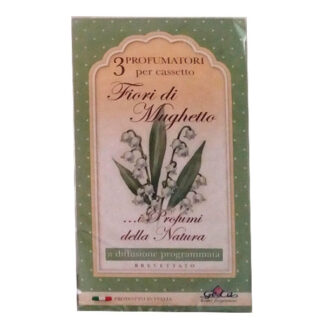 PROFUMATORE CASSETTI 14 FRAGRANZE        Pz 3 GECA 6009 PROFUMATORI CASSETTI/ARMADI  C GECA