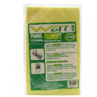 PANNO SPAZZOLONE              Pz 15 30x52 WELLDONE PAV2000 PANNI PULIZIA                C WELLDONE